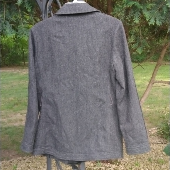Talbot's women's  Grey, 100% wool jacket size 8 - Picture 8 of 10
